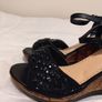 Beautiful Black Sandals Shoes Image 4