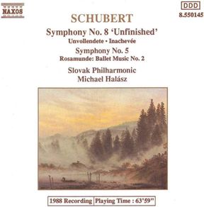 Free Postage! Schubert. Slovak Philharmonic. CD.