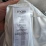 Maje white & black  lace dress Image 8