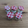 5 mini jam pots Image 3