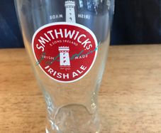 Smithwicks Irish Ale Pint Glass
