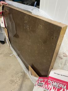 Travertine Stone Dining Table
