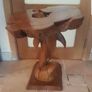 Wood Carved Table Image 3
