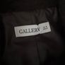 Gallery Black Tweed Blazer Size 14 Image 4