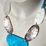 Marbled Resin Bold Statement Necklace Image 4