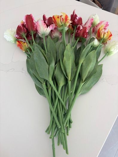 The Irish Country Home faux tulips