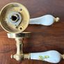 Vintage Porcelain Rose Door Handles Image 7
