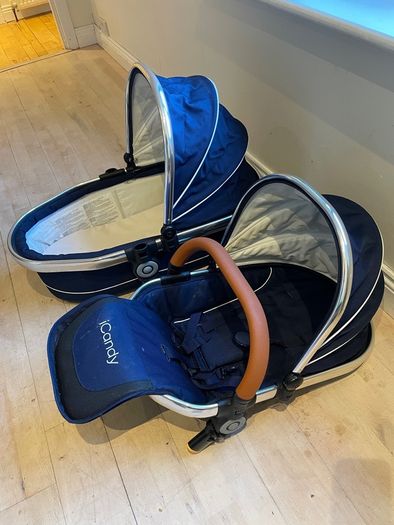 iCandy Peach newborn bassinet & toddler seat