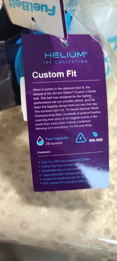 Brand new 4 Bottle Fuel Belt
