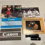 1984 Canon AE-1 Program Film Camera + Sigma zoom lens +Vivitar flash Image 8