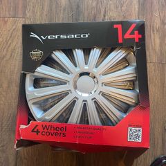 Plastic Wheel Covers, unused