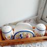 1960s porcelain condiment set Image 5