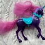 Barbie Dreamtopia Princess Purple Sparkle Unicorn Horse Pink hair Mattel 2018 Used Please look at the pictures Image 7