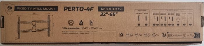 Tv Wall Mount Bracket Flat Fixed 32''-65''