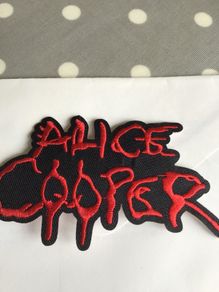 Alice Cooper sew on Patch