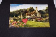 Thatched Cottages , Selworthy Green , Somerset - Postcard