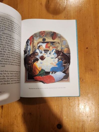 The Chronicals Of Narnia Compilation.  2 Books In Presentation Folder. Large Volume Hardback In Very Good Condition.