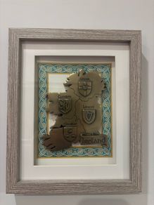 Ireland map picture frame