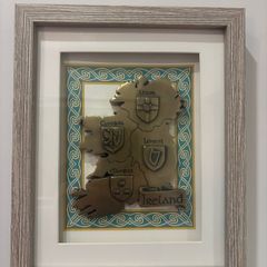 Ireland map picture frame