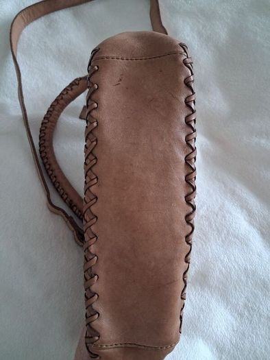 Vera Pelle - Leather Bag - Light Brown - New Without Tags RRP 120