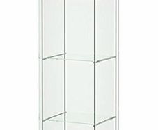 Glass display cabinet