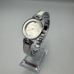 Anne Klein Womens Silver-Tone Bangle Watch