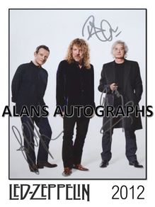 Led Zeppelin's Autographs