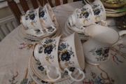 Royal Tara Nineteen Piece "Cornflower" Teaset