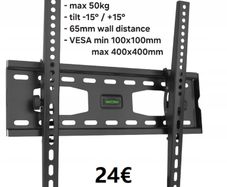 TV Wall Mount Bracket Flat Tilt 23" - 55"