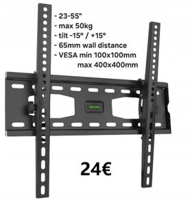 TV Wall Mount Bracket Flat Tilt 23" - 55"