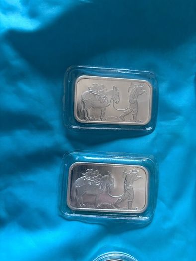 12 Silver 1oz bars and Coins 80 each