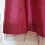 Cerise pink strapless bridesmaid dresses Image 4