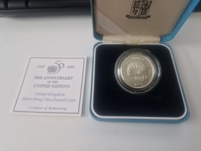 United Nations 2 pound 1995 United Kingdom