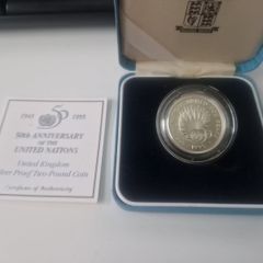 United Nations 2 pound 1995 United Kingdom