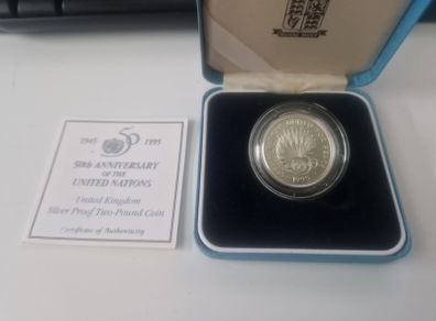 United Nations 2 pound 1995 United Kingdom