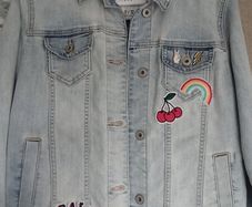 Ambercrombie girls denim jacket