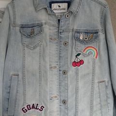 Ambercrombie girls denim jacket