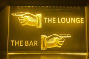 The Bar The Lounge Neon Light