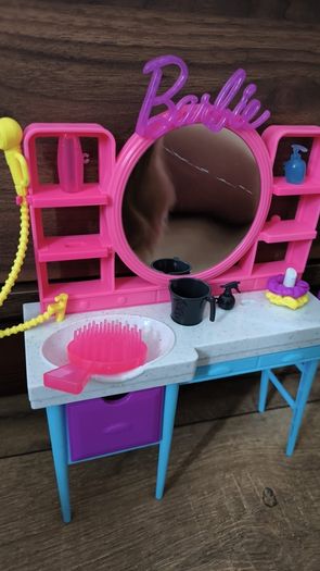 Barbie hairdresser set