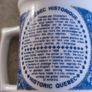Vintage! Le Vieux Quebec Le Chateau Frontenac  Mug Souvenir J. C. Ricard Inc - Made in Canada . Image 2