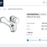 GROHE 19930000 Grandera 2-Hole Basin Tap, Wall-Mounted, 234 mm Image 4