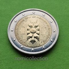 France 2018 year Uncirculated 2 Euro coin.