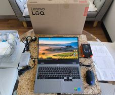 Gaming Laptop Lenovo Loq i5 12450HX 8/12 RTX3050 6gb 95w 16gb Ddr5 512GB Nvme 144hz Win11 Rgb