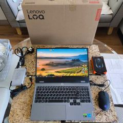 Gaming Laptop Lenovo Loq i5 12450HX 8/12 RTX3050 6gb 95w 16gb Ddr5 512GB Nvme 144hz Win11 Rgb