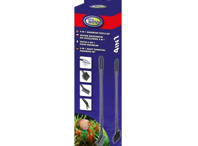 Aqua Nova Aquarium Cleaning Kit 4-in-1