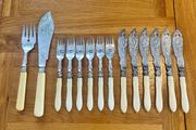 Edwardian Fish Set 14 piece