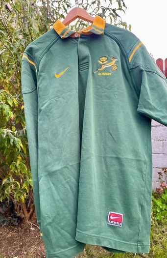 Vintage Nike Springboks South Africa Rugby Shirt 1999 2000 XL
