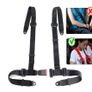 BRAND NEW Universal Point Fixing Quick Release Racing Car Seat Belt Harness Adjustable Harness Safe Shoulder Strap Image 3