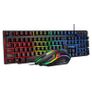 New PC Set Multimedia Wired Gaming USB Keyboard Mouse 3.5mm Headphones Pad #1413 Image 2