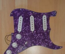 Strat loaded pickguard